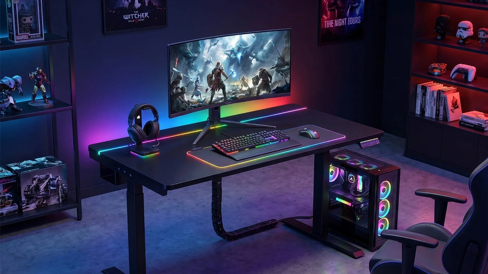 Interdesk Aura gaming desk review featured image